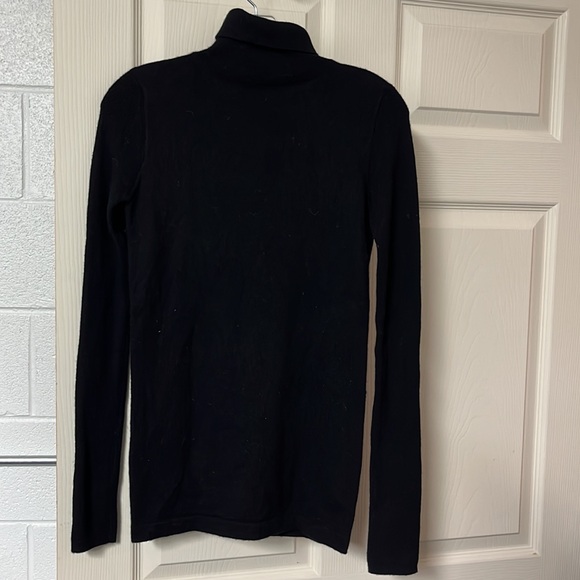 Thomas Wylde Union Jack crystal black turtleneck wool/cashmere - Picture 4 of 4